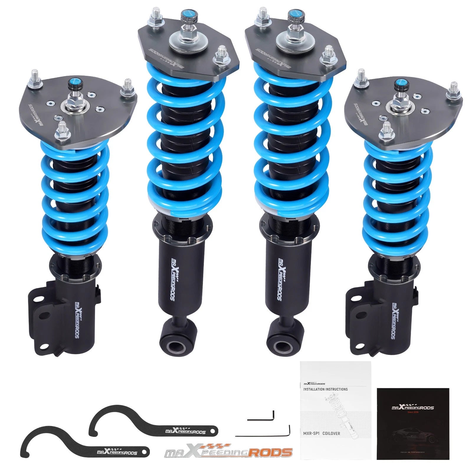 MaXpeedingrods T6 Coilovers 24 Way Damper Shocks for Mitsubishi 3000GT (1991–1999)