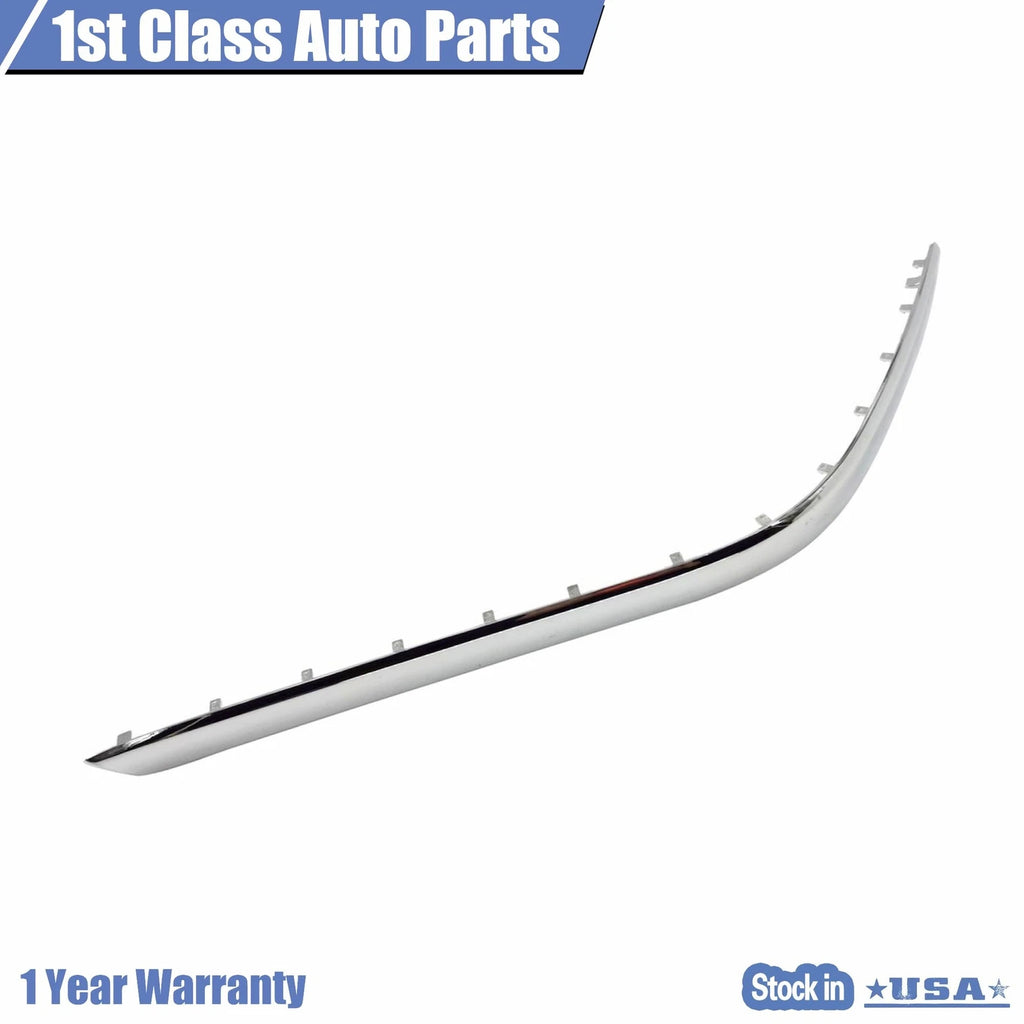 Chrome Rear Left Driver Bumper Cover Molding for Mercedes GLK350 (2010–2012)