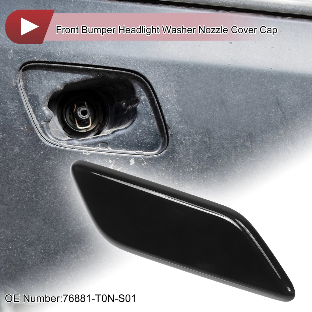 Front Right Washer Nozzle Cover Cap for Honda CR-V (2015–2017) Black