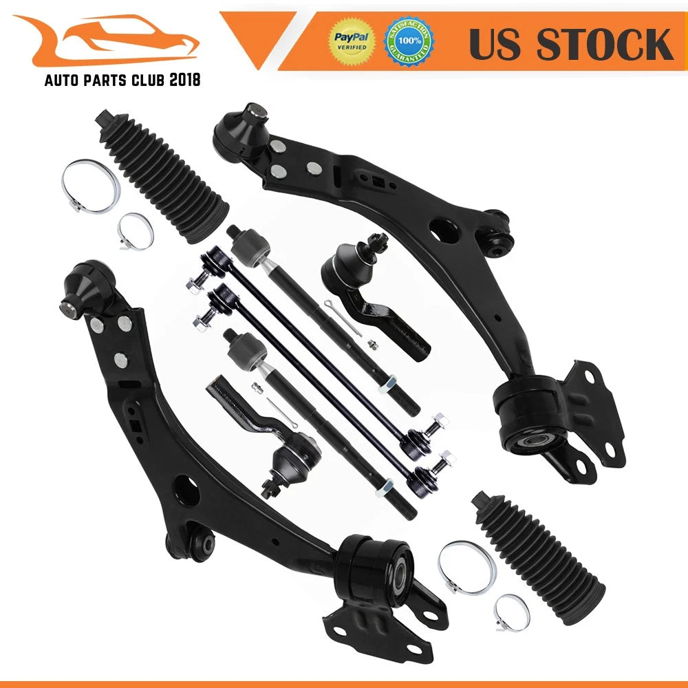 Set of 10 Front Lower Control Arm Ball Joints for Ford Focus (2012–2018)