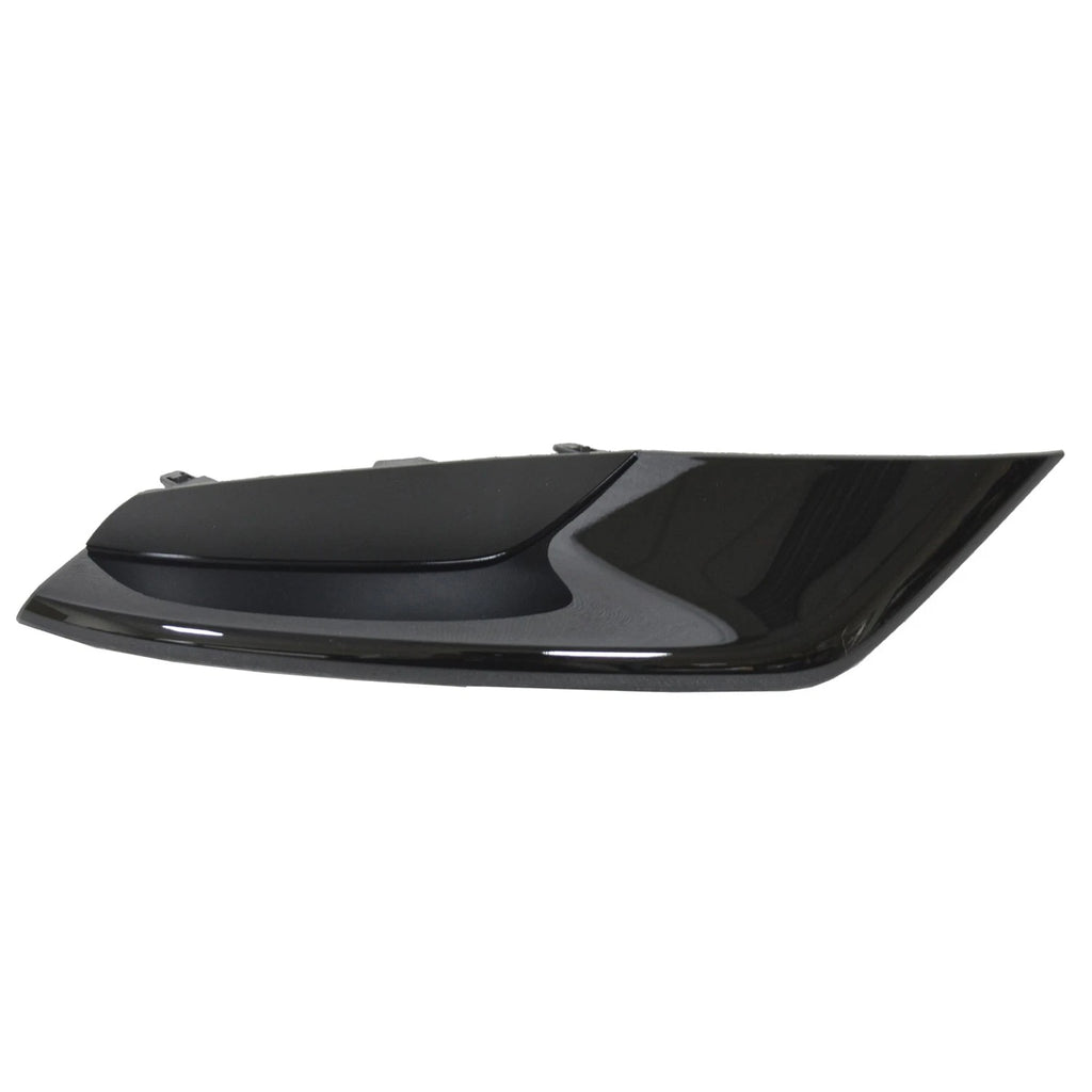 Replacement Black Painted Passenger Side Fog Light Cover for Toyota Highlander (2014–2019)