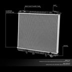 Full Aluminum Radiator for Land Rover Range Rover (1999–2002) DPI 2914