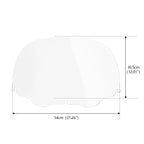 Clear Windshield for Harley Electra Trike Glide (1993–2013)