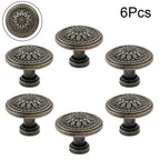 6X Antique Kitchen Cabinet Door Knob Handle Pull for