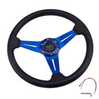340mm Blue Steering Wheel for Yamaha EZGO Club Car