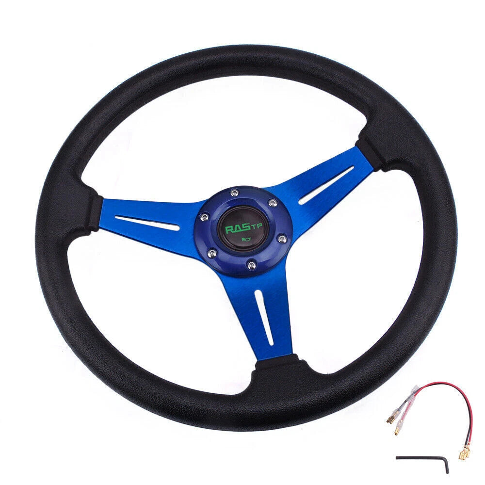 340mm Blue Steering Wheel for Yamaha EZGO Club Car