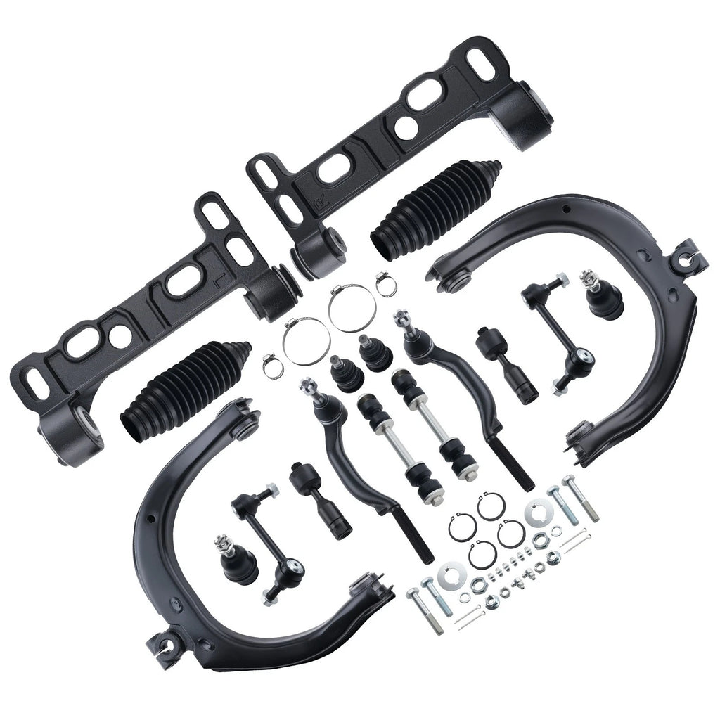 Front Upper Control Arms Ball Joints Tie Rods for Chevrolet Trailblazer (2008–2009)