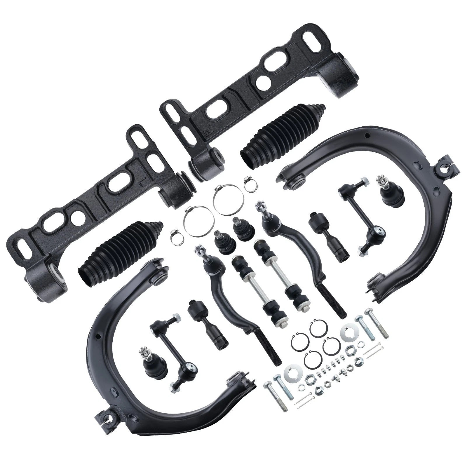 Front Upper Control Arms Ball Joints Tie Rods for Chevrolet Trailblazer (2008–2009)