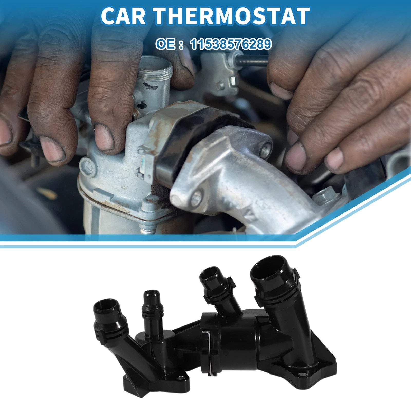 Thermostat No. 11538576289 for BMW X3 G01 (2017–2021) Plastic