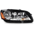 Headlight Assembly for Volkswagen Passat (2012–2015) Black Housing Left+Right