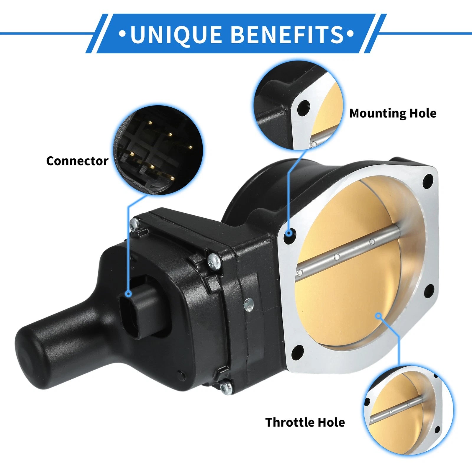 Throttle Body for Chevrolet Camaro 6.2L V8 (2010–2013) No.12605109/19420707