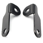Black Fork Clamp Turn Signal Light Mounts for Harley Motorcycle