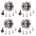 FAG Front & Rear Wheel Bearing Kit for Audi A3 Quattro TT Quattro VW R32 (2006–2013)