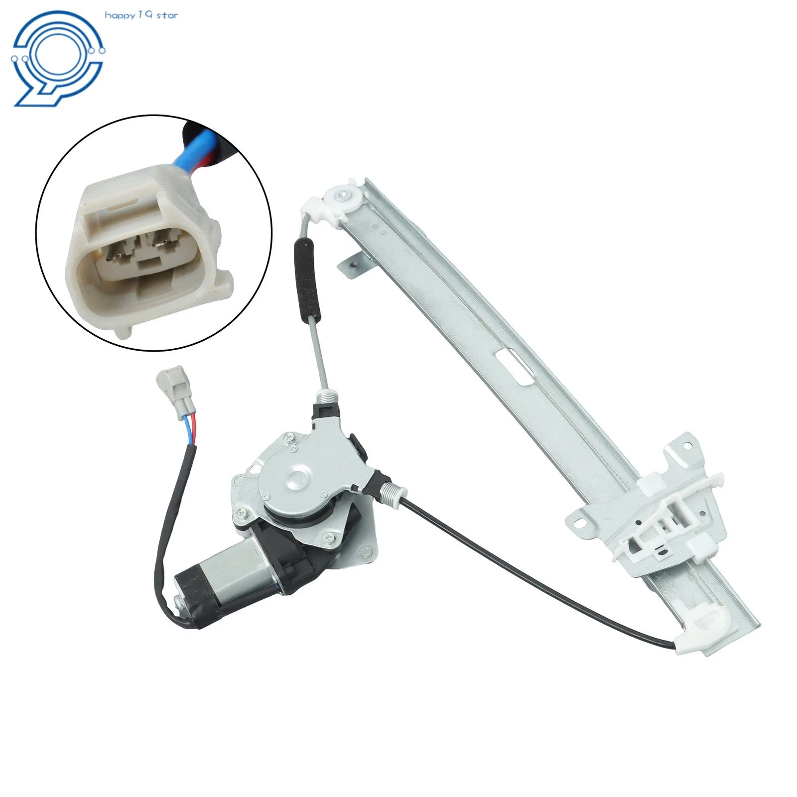 Rear Driver Side Window Regulator with Motor for Mitsubishi Galant (2004–2012)