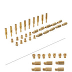 20 x Carburetor Main Jets & 10 x Slow Pilot Jets for PWK CVK