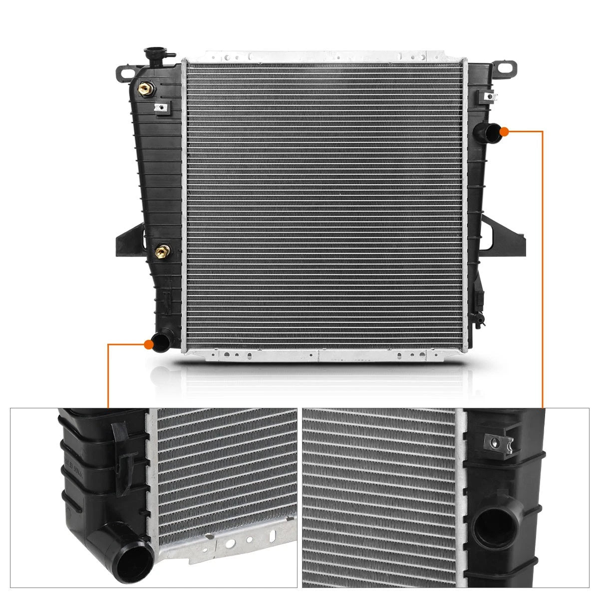 Aluminum Core Radiator for Ford Explorer 4.0L (1995–2000) DPI-1728