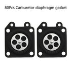 80Pcs Carburetor Diaphragm for Walbro 95-526, 95-526-9, 95-526-9-8