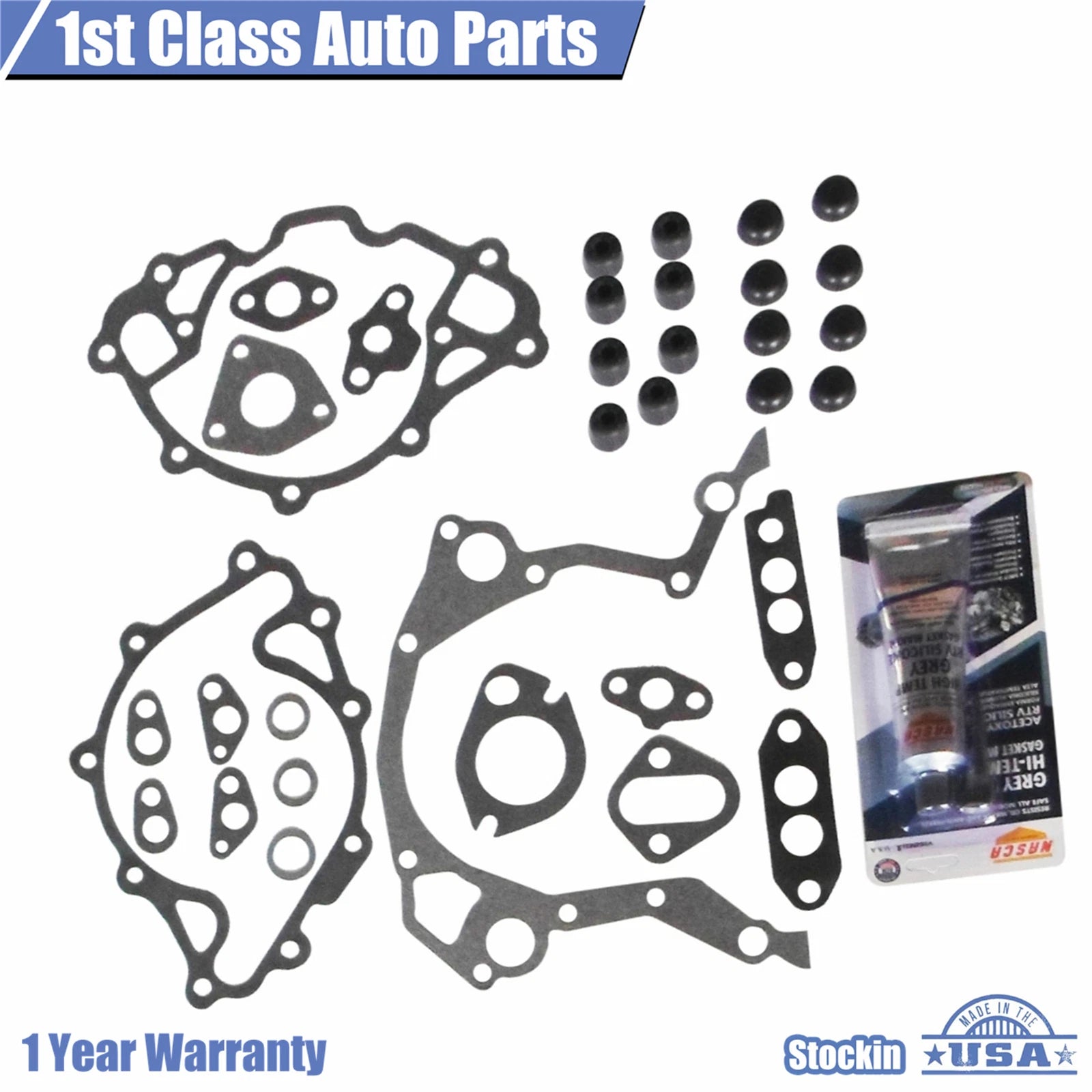 Full Engine Gasket Set for Ford Bronco LTD E-100 F-100 150 (1966–1996)