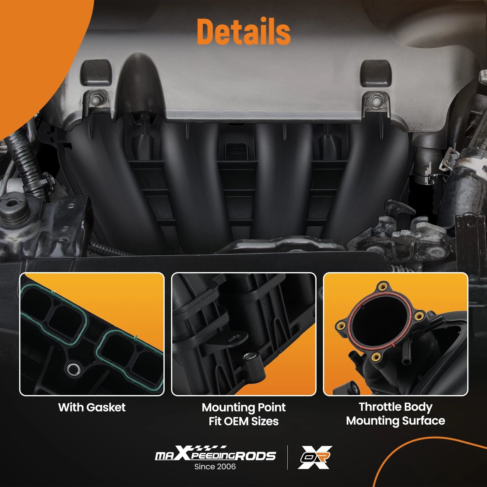 Air Intake Manifold for Mazda 3, 6, CX-5 (2014-2021)