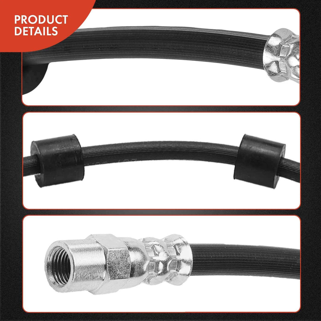 Front Brake Hydraulic Hose for BMW 525i 535i 735i 740iL M5 (1989–1995)