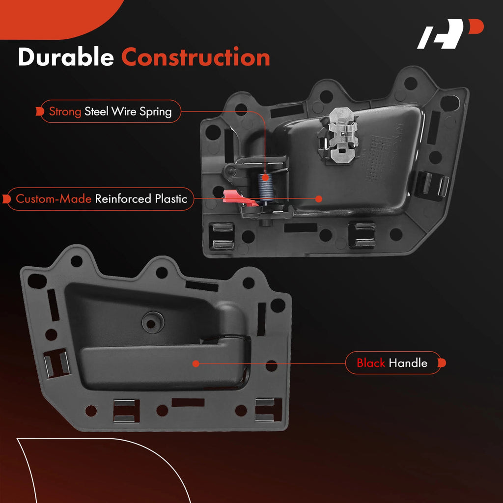 Set of 4 Interior Door Handles for Jeep Grand Cherokee WK (2005–2011)