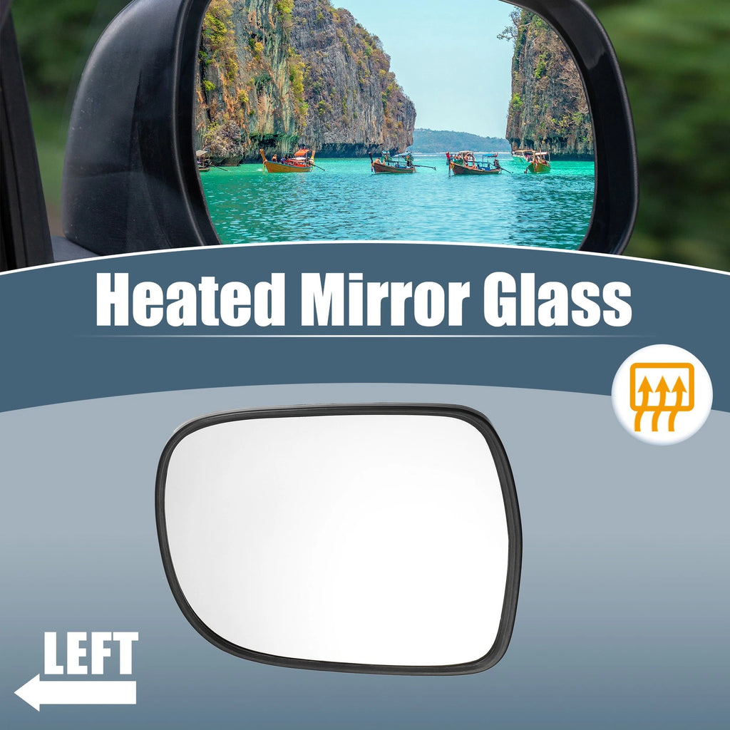 Heated Mirror Glass with Backing Plate for Lexus RX330 RX350 RX400h (2004–2008)