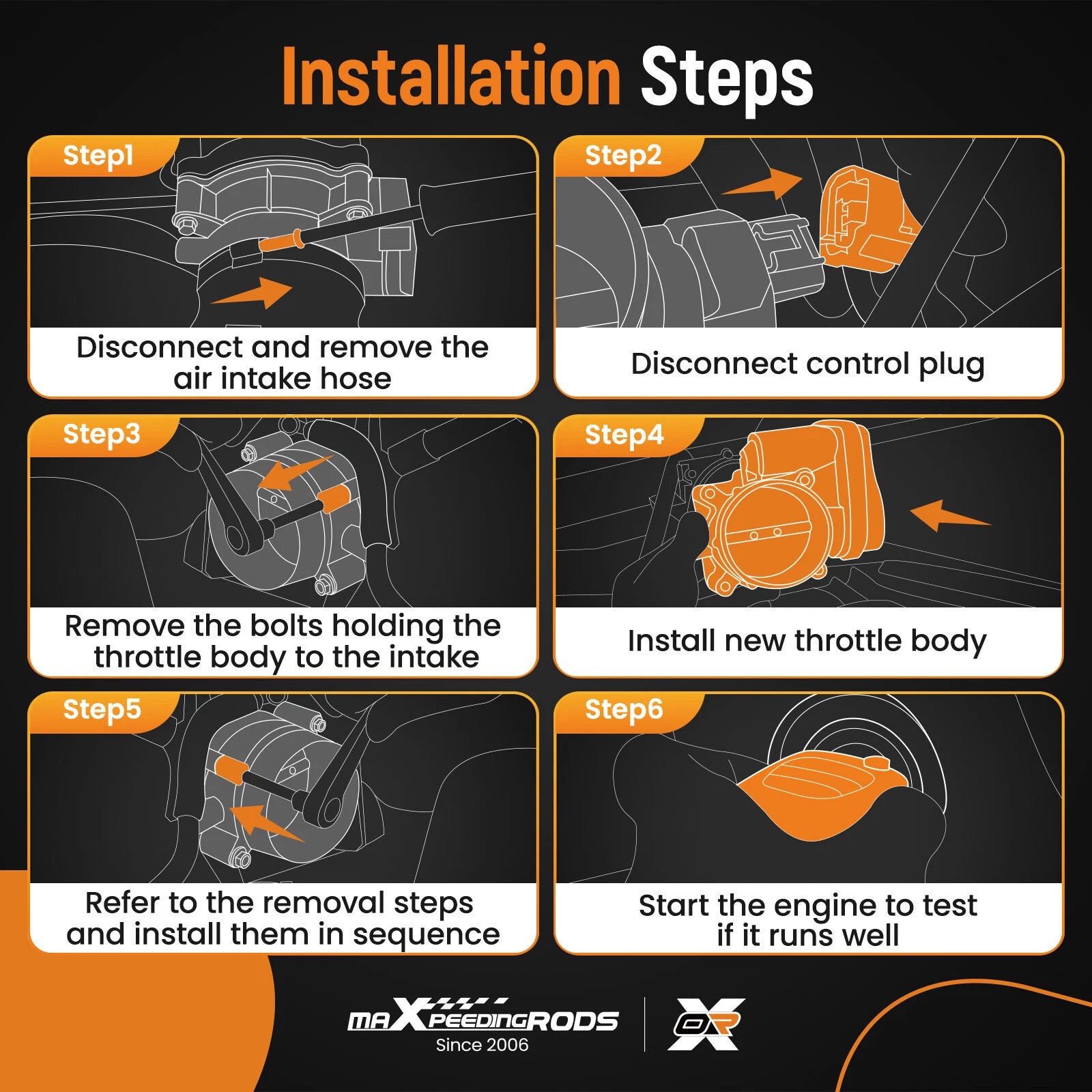 Throttle Body for Tiguan 2.0L (2009–2018), Audi allroad, TT