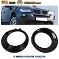 Pair Front Fog Light Lamp Bezels Cover Trim for BMW X3 E83 (2007–2010)