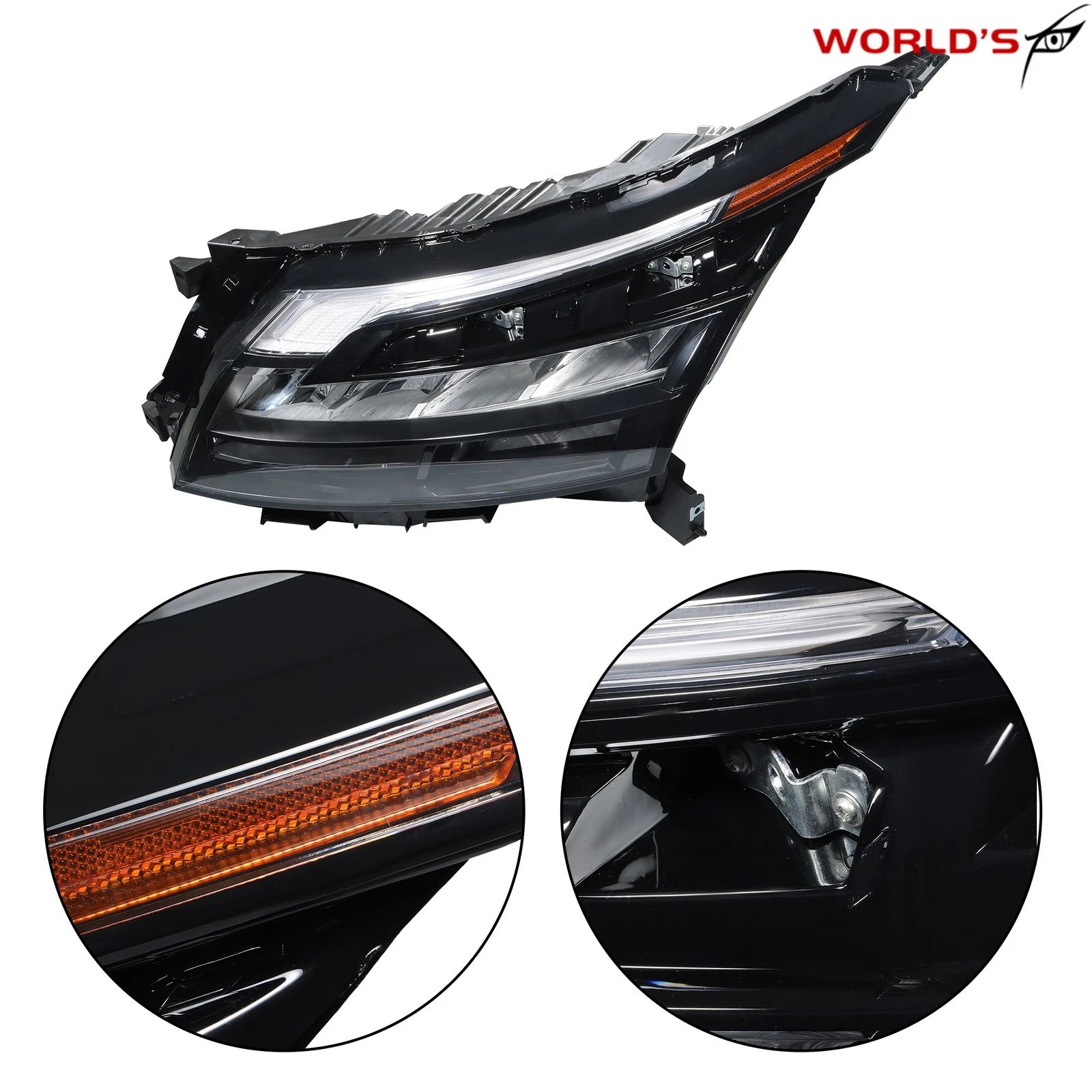 LED Turn Signal for Nissan Pathfinder (2023–2024) Left Black