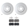 Hella Front Rotors & TRW Pro Low-Met Disc Brake Pads Kit for Mercedes ML430 ML55 AMG (1998–2005)