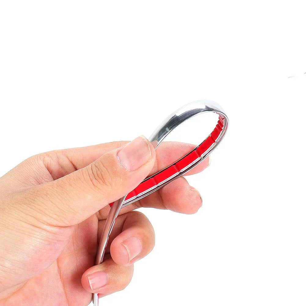 Chrome Trim Molding 5/16\"(8mm) Car Roof Door Protector Strips
