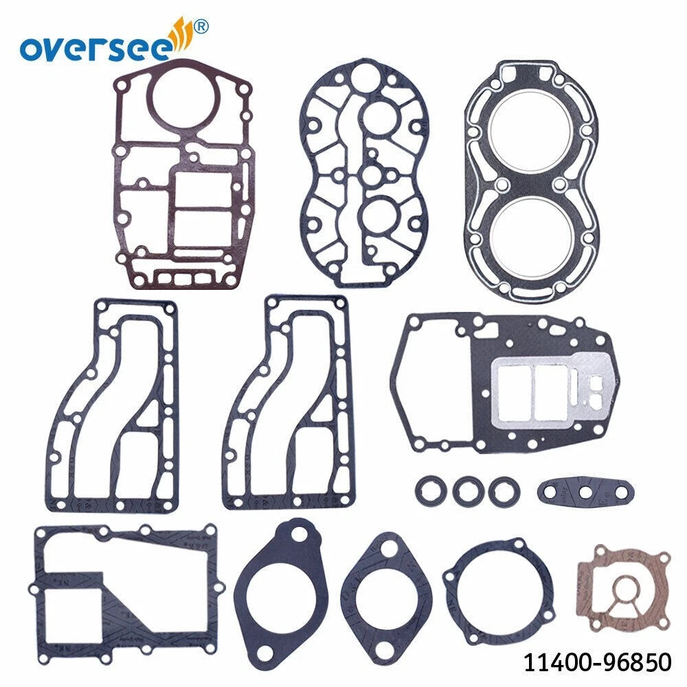 Power Head Gasket Kit for Suzuki Outboard 2T DT20 (11400-96850, 11410-96840)