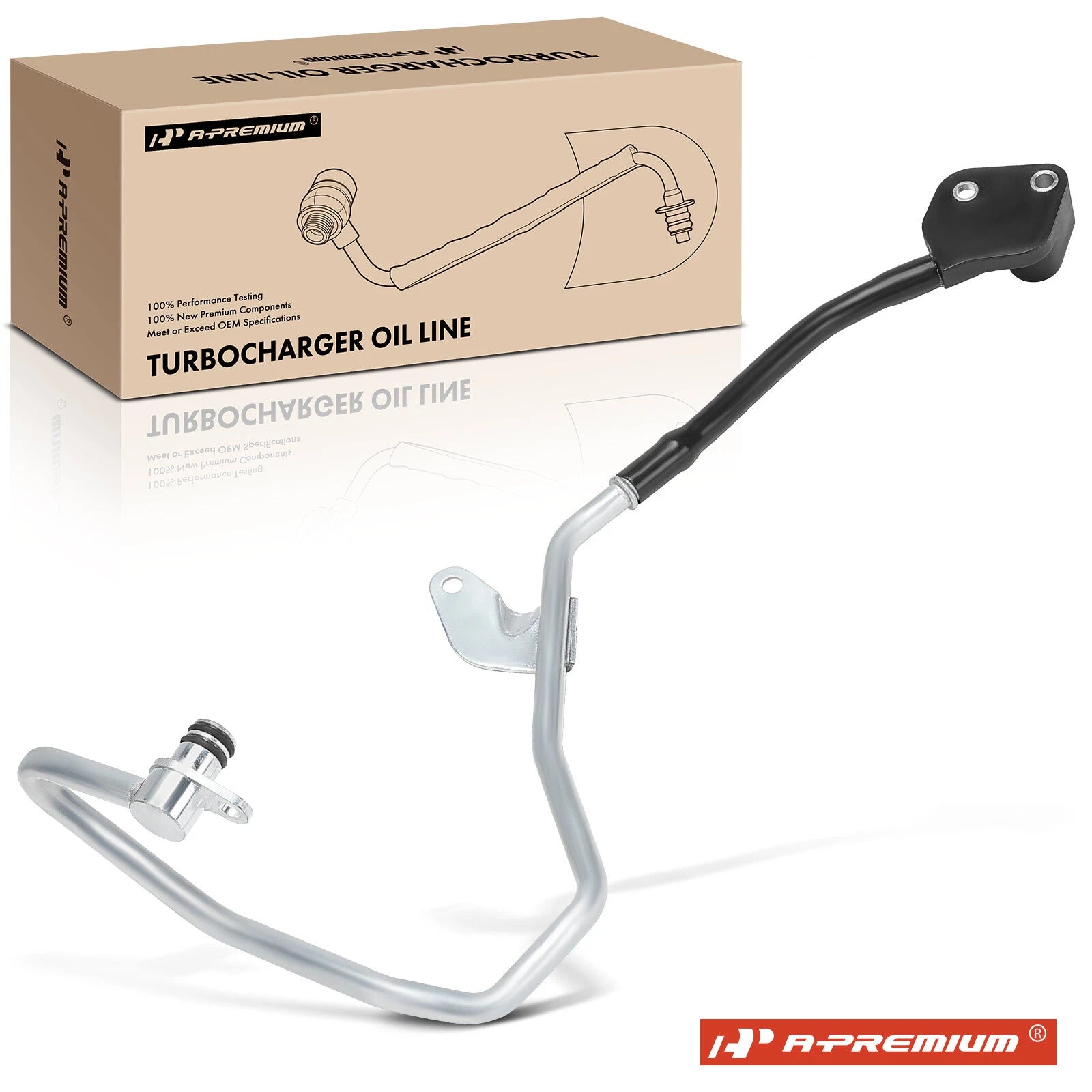 Turbocharger Coolant Line Return Left for Mercedes-Benz CL550 (2007–2013)