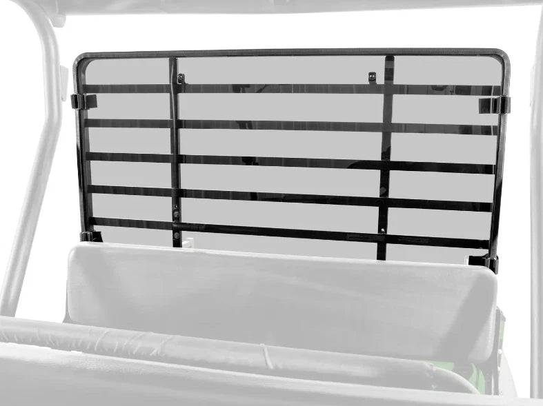 SuperATV Rear Windshield for Kawasaki Mule 4000|4010|4010 Diesel (2016–2023)