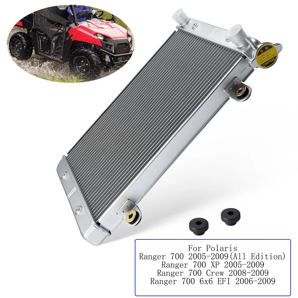 Aluminium Radiator for Polaris Ranger 700 Crew XP (2005–2009) 1240286 1240211