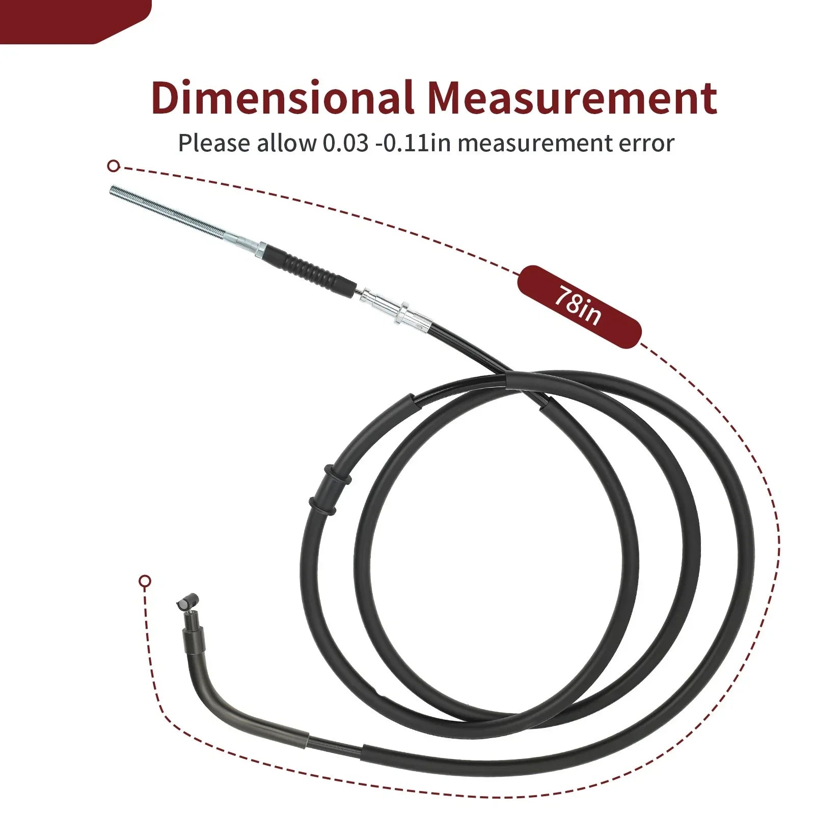 Rear Park Hand Brake Cable for Suzuki Eiger (2003–2007)