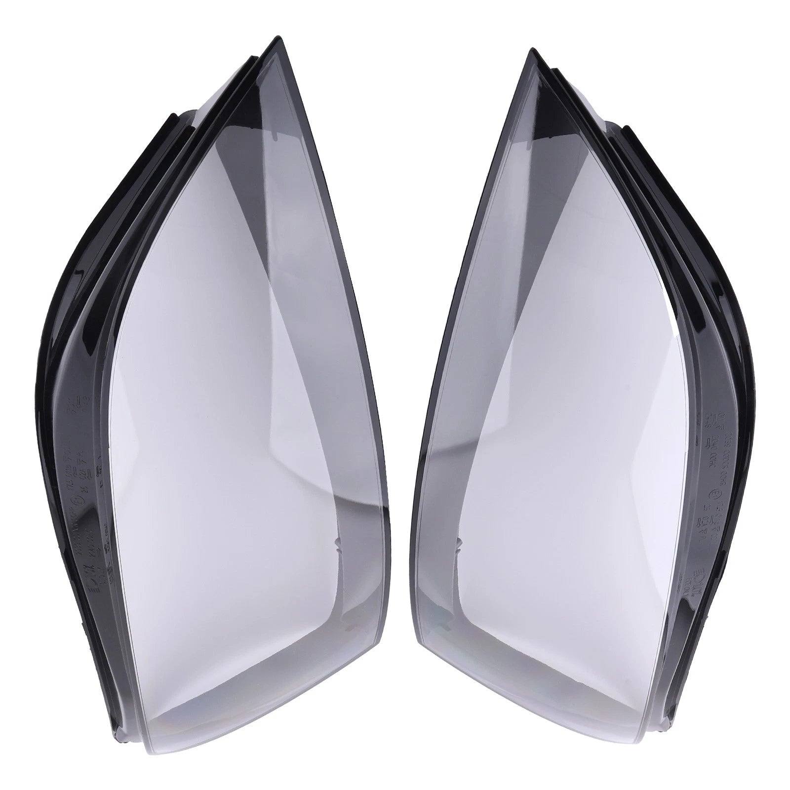 Clear Front Headlight Lens Covers for Audi TT (2008–2014)