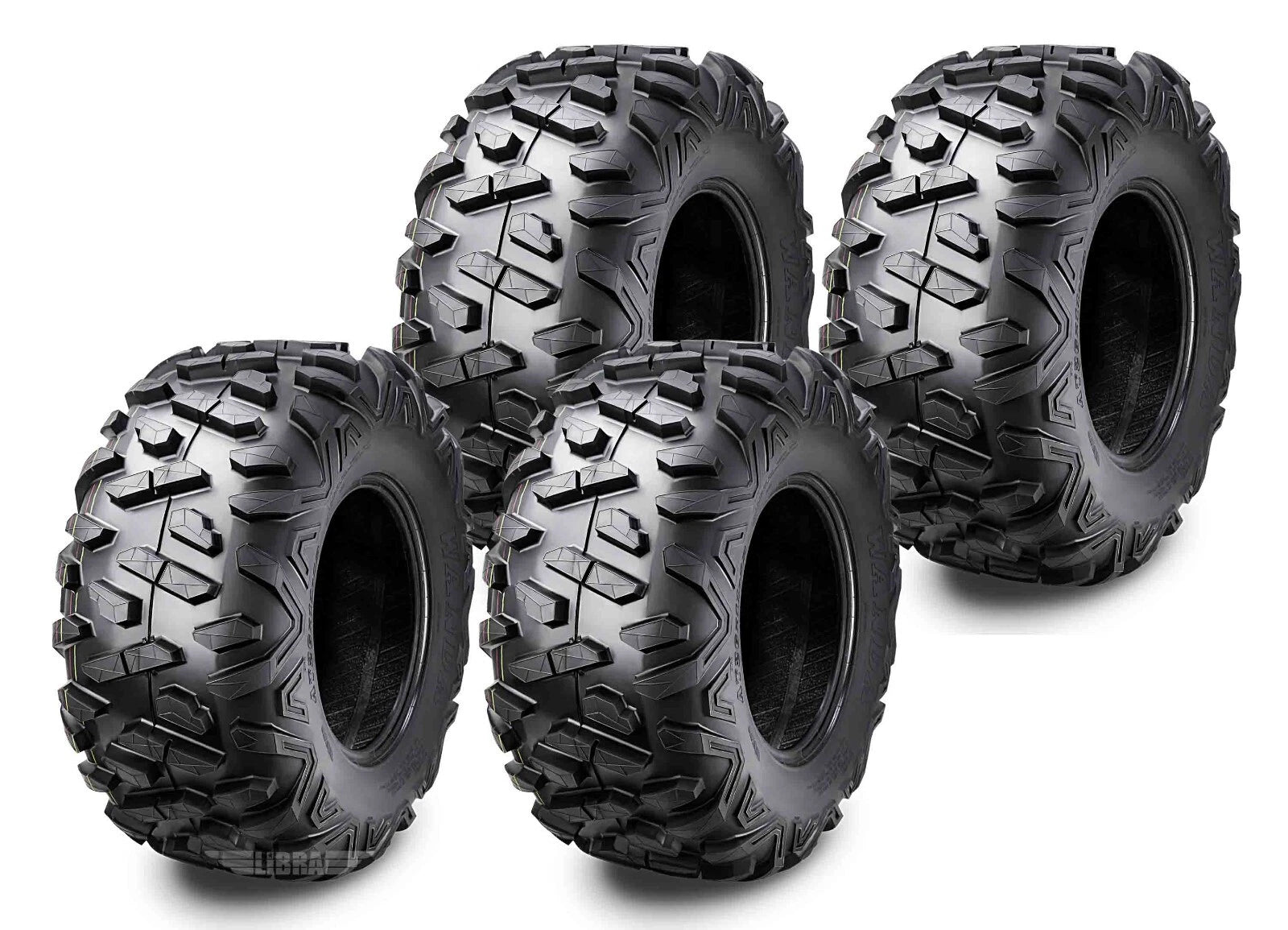 Set of 4 Utility ATV Tires 23x11-10 for Kawasaki MULE 4000/4010 (2009–2017)