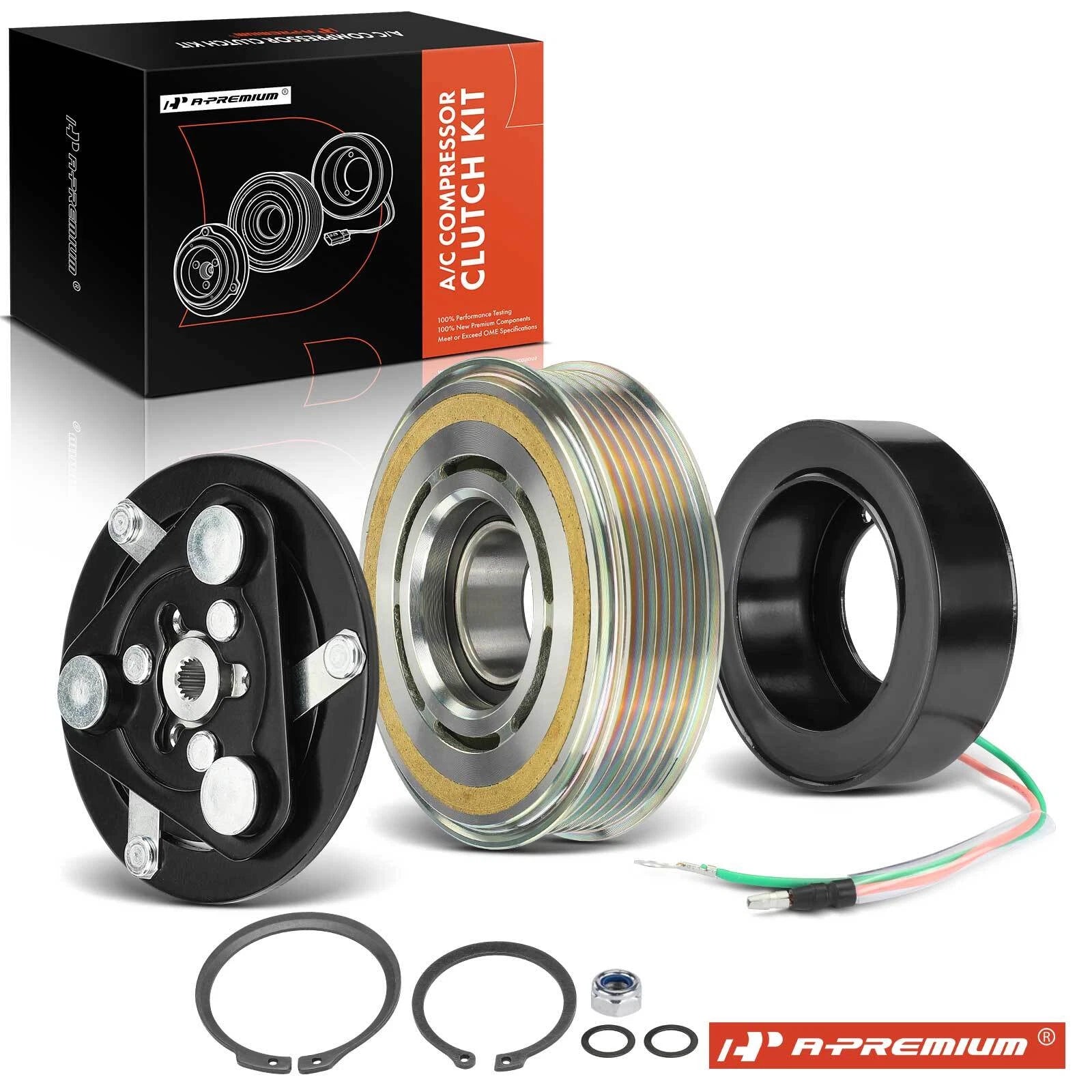 A/C Compressor Clutch Kit for Honda Civic (2012–2015) Acura ILX (2013–2015)