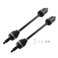 2X Rear CV Axle Drive Shafts for Polaris RZR 900 / Trail 900 / General 1000