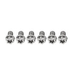 6pcs Titanium Torx Head Flange Screws M6x35mm for Motorcycle Bike