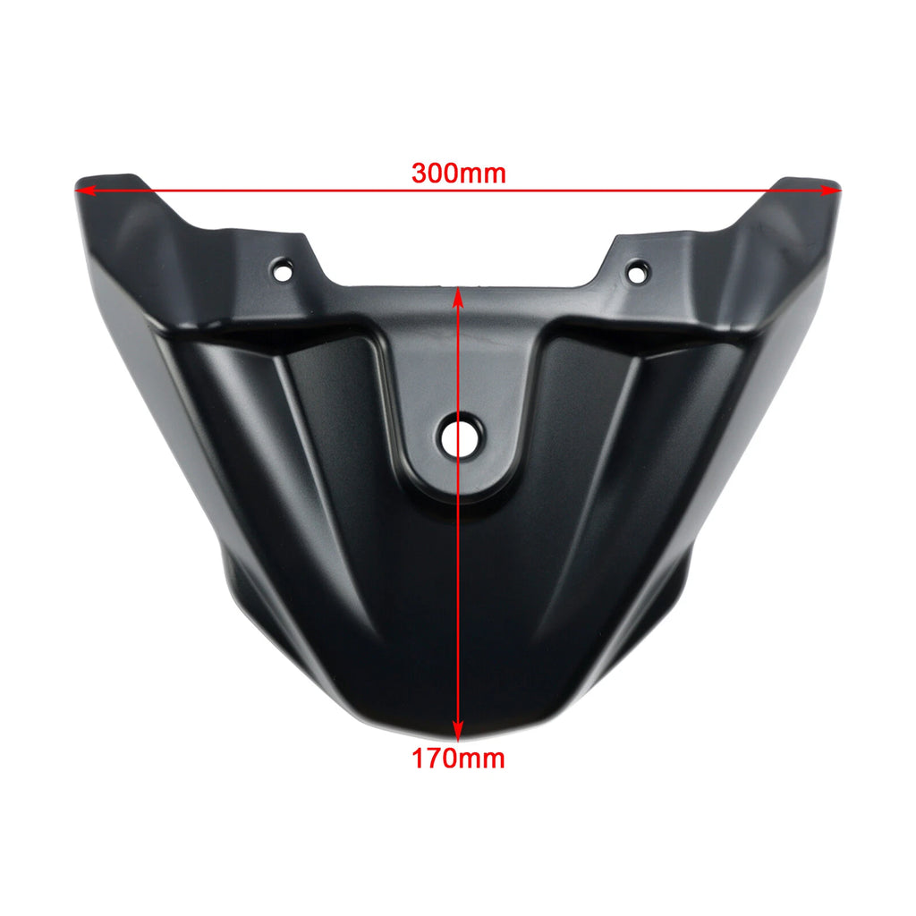 Front Beak Extension Nose Panel Fairing for Honda NT1100 (2022–2024) Black T9