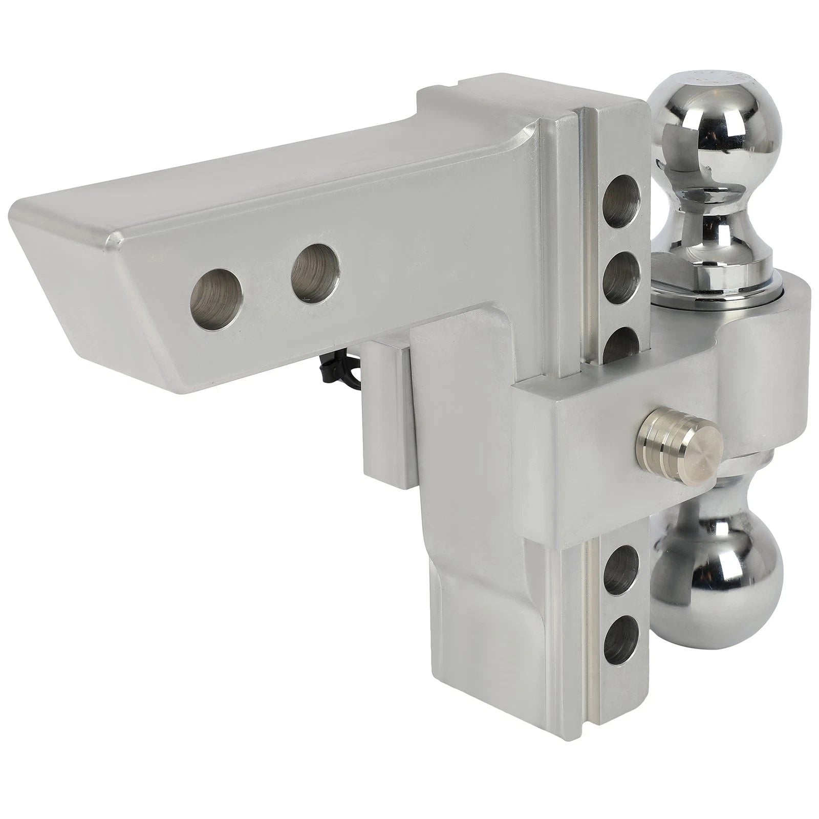 2" Receiver Adjustable Trailer Towing Hitch Dual Ball Mount (10000lbs)