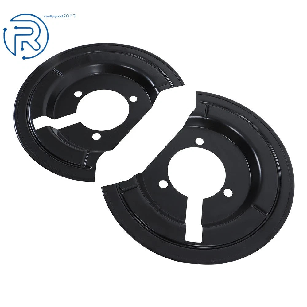 Pair Front Brake Dust Shields for Dodge Ram 1500 Classic (2002–2019)