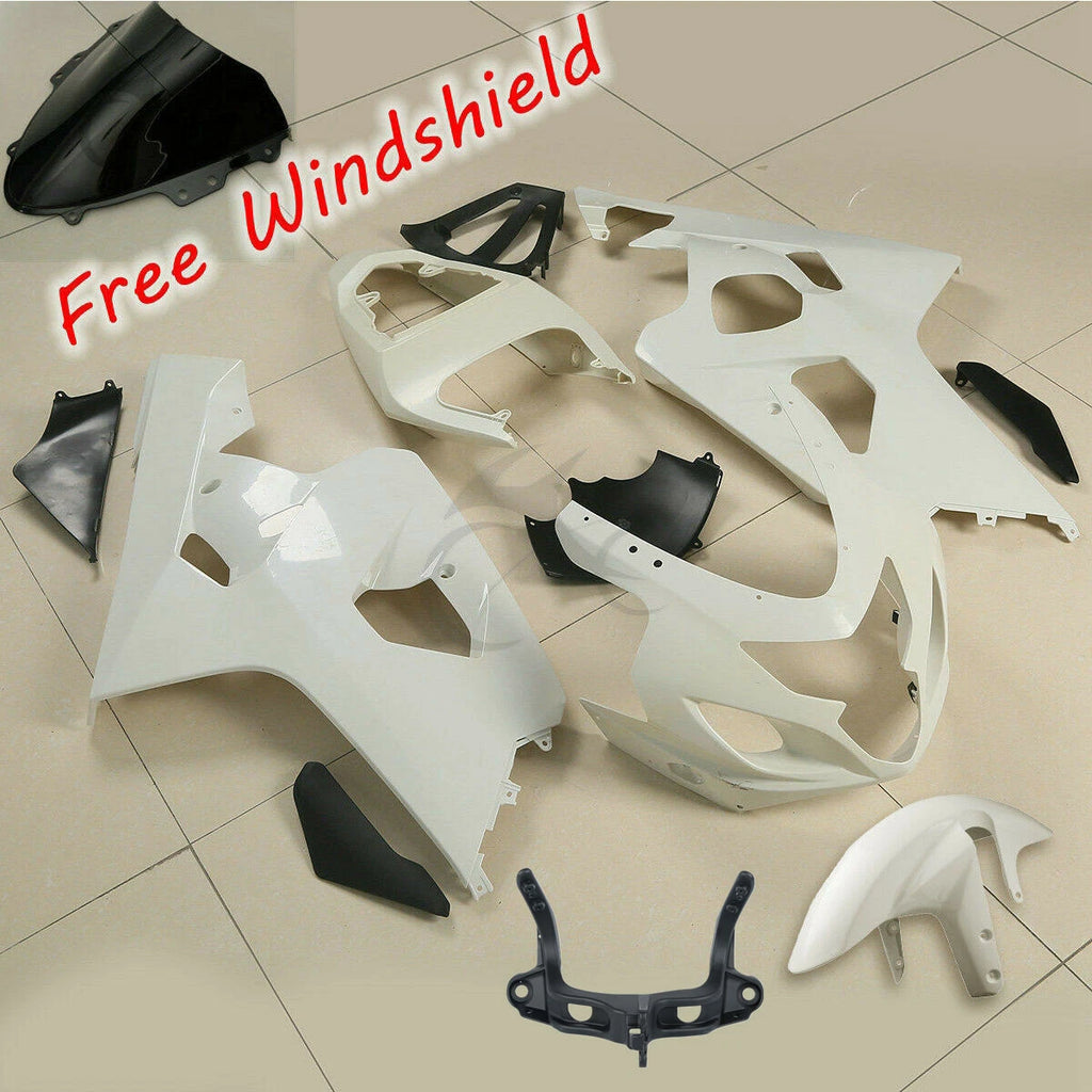Fairing Bodywork Kit & Stay Bracket for Suzuki GSXR600 750 (2004–2005)