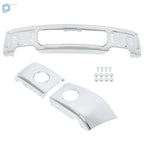 Chrome Front Bumper Face Bar with Fog Lamp Holes for Ford F-150 (2009–2015)