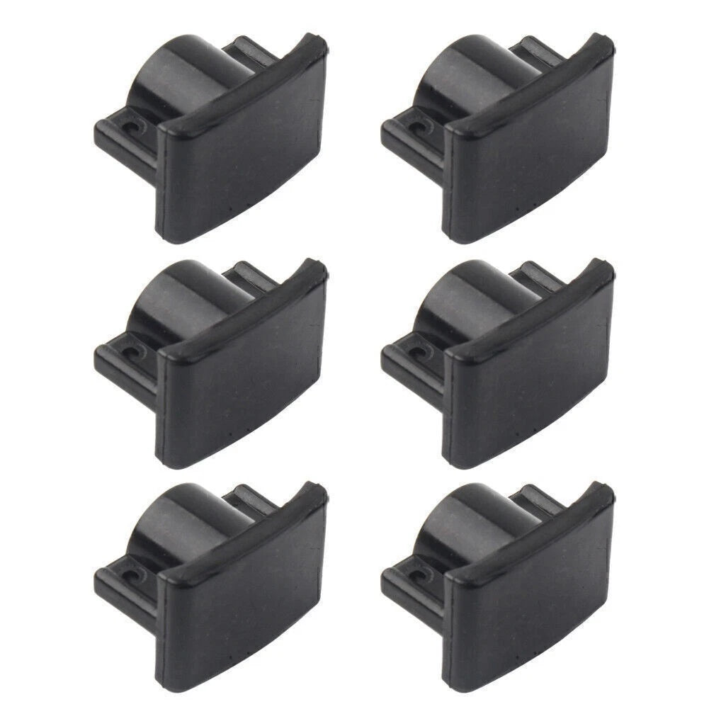 Set of 6 Black Hydraulic Cam Chain Tensioner Nylon Pads for Harley Big Twin (2007–2017)
