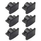 Set of 6 Black Hydraulic Cam Chain Tensioner Nylon Pads for Harley Big Twin (2007–2017)