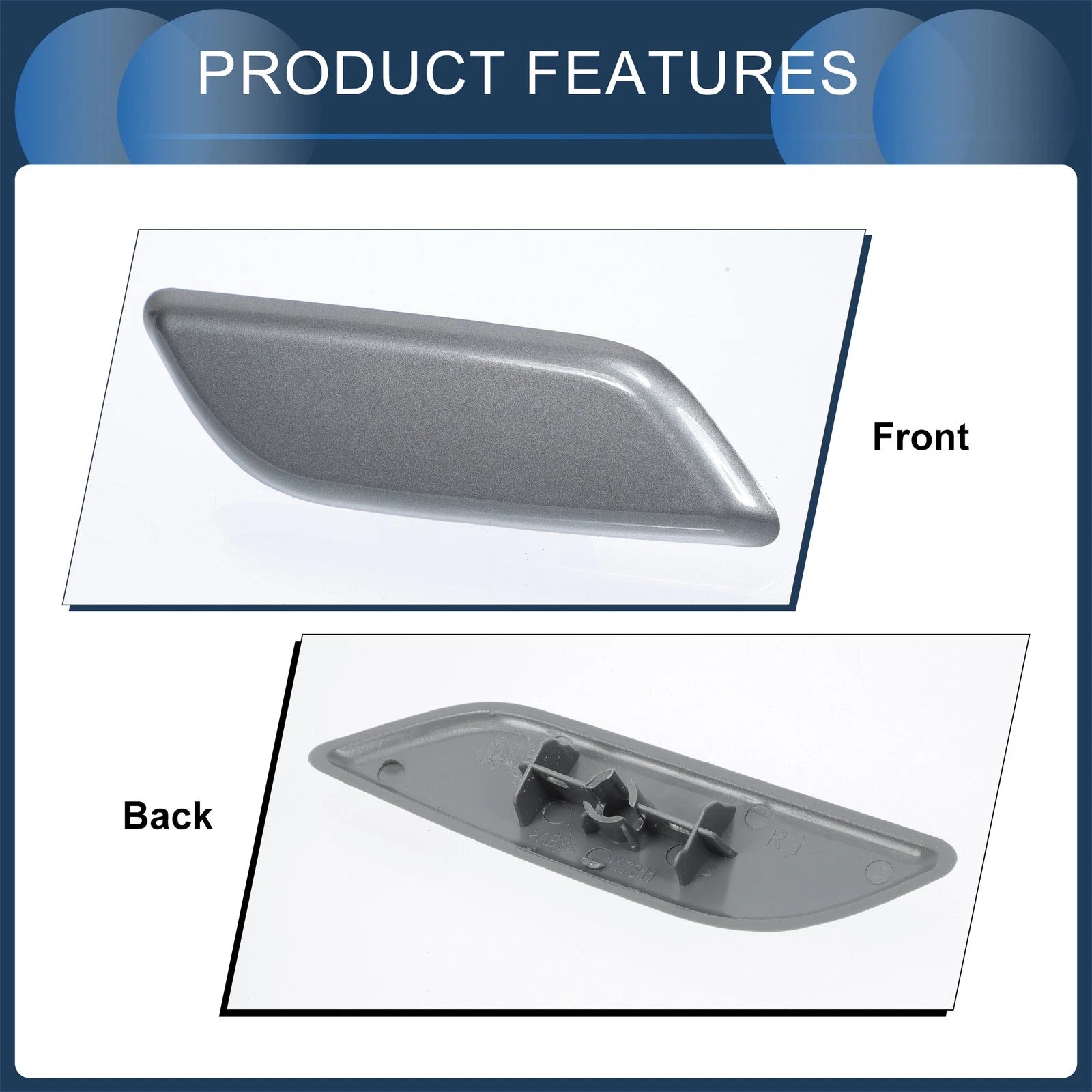 Front Right Washer Nozzle Cover Cap for Honda Accord VIII (2011–2013)