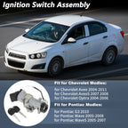 Ignition Lock Cylinder for Chevrolet Aveo (2004–2011) No.96261298, 2 Keys
